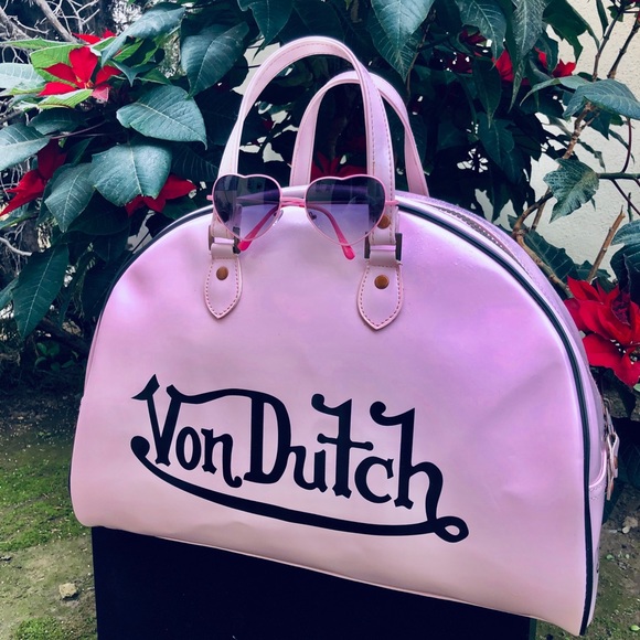Von Dutch Bags | Von Dutch The Pinkish Dutch Sizelarge Pink Black